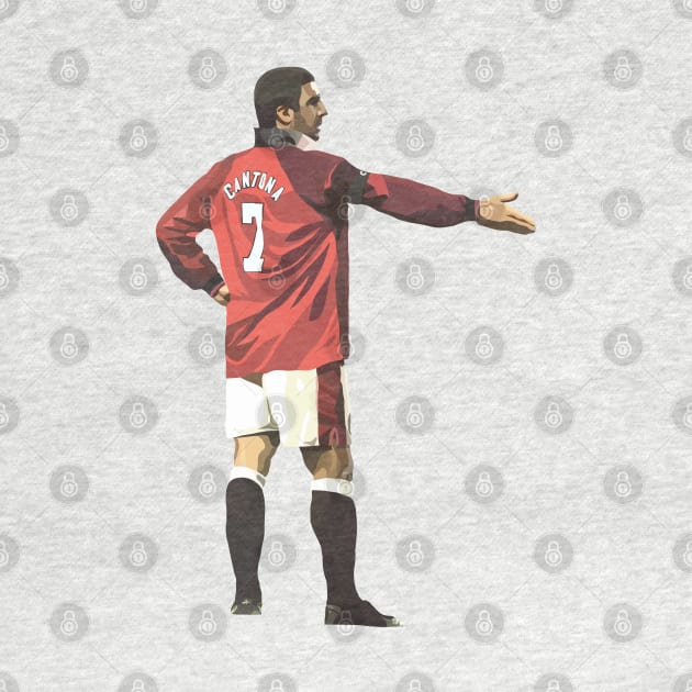 Eric Cantona by Webbed Toe Design's